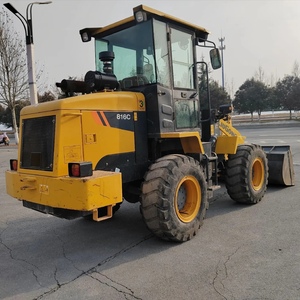 Liu gong 816C Wheel Loader 20 Ton Rated Load 75KW Power TCM Hydraulic Pump Engine Yellow Closed Cab with Bucket Off-road <b>Tires</b> - Product Image 1