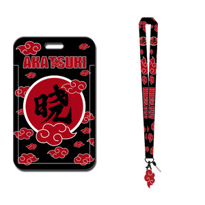 Porte-carte d'identité rigide <span class=keywords><strong>de</strong></span> haute qualité, écologique, motif <span class=keywords><strong>dessin</strong></span> <span class=keywords><strong>animé</strong></span> HY Anime, impression par transfert thermique, avec cordon en polyester pour étudiants, campus et travail - Product Image 4