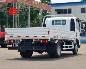 รถบรรทุกใหม่สำหรับงานเบา 4x2 ยูโร 6 เครื่องยนต์ดีเซลยูชัย แบบพื้นเรียบ บรรทุก 3-5 ตัน ห้องโดยสารเดี่ยว เกียร์ FAST  แถวเดียว พร้อมกล้องมองหลัง - Product Image 4