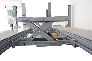 Pont élévateur hydraulique pour <span class=keywords><strong>garage</strong></span> à quatre poteaux de grande capacité 4 tonnes Leader L440E avec tension 110V-380V Garantie de 24 mois - Product Image 2