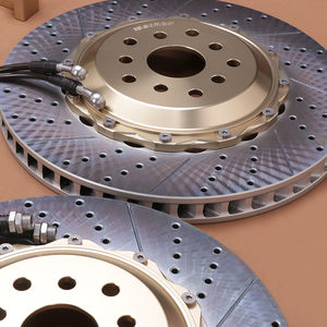 Vente directe d'usine, disque de frein à fentes flottant de couleur personnalisée, GT6 6 pistons, rotors de 355/380 mm, jantes de 18/19 pouces pour Mercedes Benz - Product Image 6