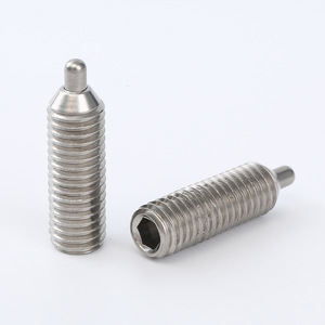 304 Stainless Steel Plunger Screw M12 M10 M6 Cylindrical Head Industrial Spring Pin Right Hand Thread - Product Image 2