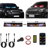 Panneau d'affichage pour voiture Led Eyes Sign Led Écran programmable App Control Led Panel Display Boards Flex Led Screen for Car Truck
