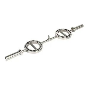 Equipo de gimnasio de entrenamiento de fuerza Levantamiento de pesas Olymp 28/50mm Mango con pesas libres 1,2 m Gafas Power Bar - Product Image 6