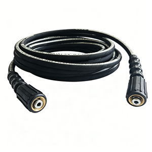 Enrouleur de tuyau professionnel pour nettoyeur haute pression |   3/8" 50FT |   Résistant aux hautes températures 4500 PSI - Product Image 1