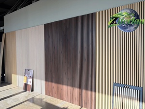 Diseño moderno Akupanel Paneles de pared acústicos de madera interior Diseño de madera acústica de maestro para muestra de aislamiento acústico disponible - Product Image 2