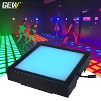 Vente en gros de sols de danse LED interactifs DMX RGB avec télécommande PC, 30x30cm, pour jeux d'enfants
