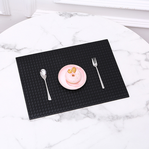 Sets de table en cuir écologiques double face, personnalisables en deux couleurs, isolation thermique, résistance à la chaleur, résistance à l'huile, hôtel - Product Image 6