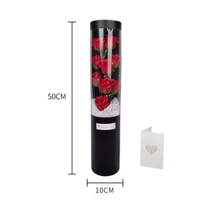 Ramo de Flores Artificiales, 3 Piezas de Rosas de Jabón con Luz LED, Regalo para el Día de la Madre y San Valentín - Product Image 6