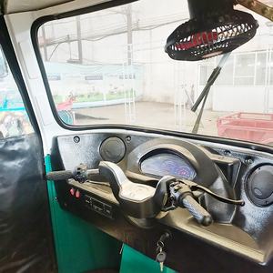 Nuevo Triciclo Eléctrico Económico <span class=keywords><strong>Toto</strong></span> Rickshaw de 72V 1500W para 6 Pasajeros, Triciclo de Carga de Tres Ruedas para Plantas de Manufactura - Product Image 3