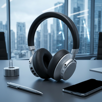 Headphone Nirkabel Over-Ear dengan Mikrofon Terintegrasi untuk Panggilan Jernih dan Kenikmatan Musik Stereo HiFi