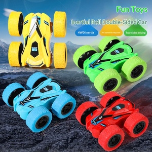 Véhicule tout-terrain à inertie à quatre roues motrices en plastique, double face, simulation, <span class=keywords><strong>jouet</strong></span> anti-chute pour garçon, vente en gros - Product Image 1