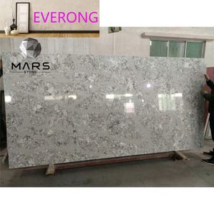 Hot bán Trung Quốc nhà máy giá rẻ Nhân Tạo Bạc Fox Xám thạch anh Tấm Đá cho sang trọng Countertop thiết kế - Product Image 5