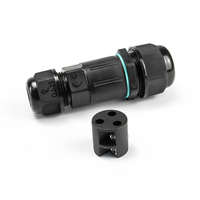 Connettore da pannello a pannello ING M20S a 3 poli, impermeabile IP68, 17.5A 450V, con contatti in ottone per cavi da 0.5-1.5mm²
