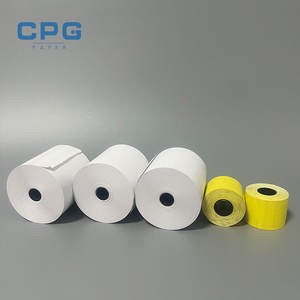 ผู้ผลิตขายส่งกระดาษม้วนกันน้ำคุณภาพพรีเมียม ขนาด 3 1/8 นิ้ว 55 แกรม สำหรับเครื่องเอทีเอ็ม เครื่องบันทึกเงินสด และใบเสร็จ - Product Image 1