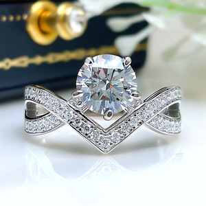 แหวนปีกนางฟ้ามงกุฎสำหรับผู้หญิงเครื่องประดับนิ้วแฟชั่นหรูหรา - Product Image 3