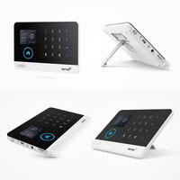 Venta Directa de Fábrica, Kit de Alarma Inteligente para el Hogar Tuya, Sistema de Alarma Antirrobo Wifi GSM para Casa con Control por Aplicación PST-WG103-4G
