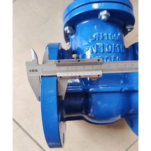 Vanne à opercule Longyao Shuangyong DN100 PN16 GGG50 en fonte pour eau, air et huile, type interrupteur - Product Image 3