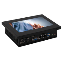 7 pulgadas FHD plano todo en uno Panel industrial Pc táctil capacitiva Panel de pantalla táctil industrial Pc