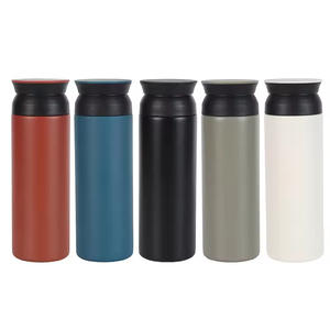 แก้วน้ำสแตนเลสสุญญากาศแบบพกพา ปากแคบ ปราศจากสาร BPA  ฉนวนกันความร้อนได้นาน 6-12 ชั่วโมง  พร้อมเคลือบผงแบบกำหนดเองได้ - Product Image 2