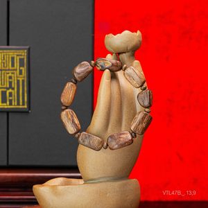 สร้อยข้อมือลูกปัดไม้กฤษณาธรรมชาติแบบจม พรีเมียม สำหรับผู้ชาย ขนาดกลาง เครื่องประดับไม้แท้ ขาย - Product Image 2