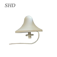 Antena Dipolo 4G/5G WiFi 698-3800MHz, Polarización Vertical, Conector N-Hembra, DAS ABS, Techo, Interior, Blanca, para Teléfonos Móviles