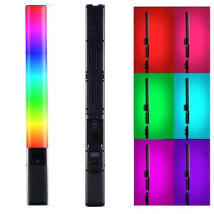 عصا إضاءة TOLIFO ST-20RGB 258 مصباح LED للتصوير الفوتوغرافي 20 وات عصا إضاءة محمولة باليد ملونة بالكامل RGB لتعبئة الفيديو عصا إضاءة ST20RGB