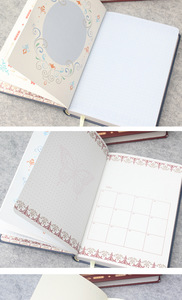 Foglio di <span class=keywords><strong>farfalla</strong></span> Vintage manuale con copertina rigida creativo Multi-funzionale a colori pagina interna 112 fogli per studenti taccuino - Product Image 4