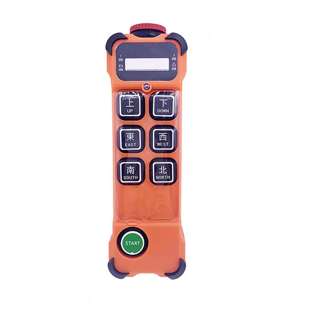 Field Waterproof 8 Button Crane Wireless Electric Hoist Remote Control Accessories Industrial Remote Control Plastic Housing