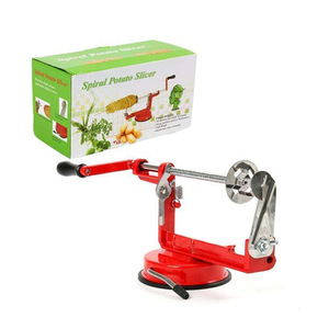 Twisted Potato Slicer Spiral French Fry Cutter Potato Hand-cranking Spiralizer Kitchen Slicer - Product Image 6