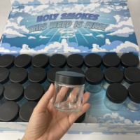 Boîtes magnétiques personnalisées pour 32 pots – Boîtes rigides en carton épais avec couvercle magnétique pour pots en verre ronds de 3,5g et 7g de concentré