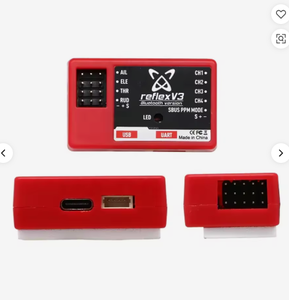 Controlador de Vuelo FMS Reflex <span class=keywords><strong>V3</strong></span> con Estabilizador de Giro, Control Remoto para Aeronaves RC, Funcionalidad de Giro Fijo para Drones y Helicópteros FMS Warbird - Product Image 5