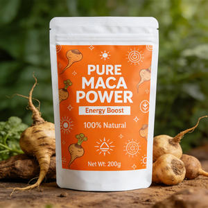 Polvo de Maca Orgánico, Extracto Natural de Raíz, Mezclas Personalizadas, Servicio de Marca Privada OEM ODM, Certificado por HACCP ISO GMP NSF - Product Image 2