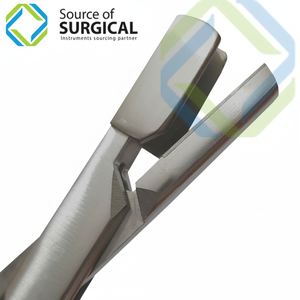 Pince à poignée d'épluchage en or Pointe T C Ensemble d'instruments de torsion de coupe de fil d'acier inoxydable manuel Instruments chirurgicaux de sécurité MOL - Product Image 1