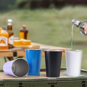 แก้วน้ำเย็นสแตนเลส 304 สำหรับกิจกรรมกลางแจ้ง ปรับแต่งได้ - Product Image 1