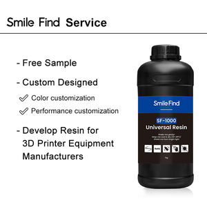 Smile trova alta precisione 4K DLP LCE acqua lavabile dentaria modello acrilico dentale resina liquida per stampa 3d - Product Image 5
