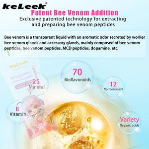 Dentifrice Anti-Carie et Anti-Sucre Keleek pour Enfants, Saveur Fraise, Soin des Gencives au Venin d'Abeille et d'Espeautre pour Enfants - Product Image 3