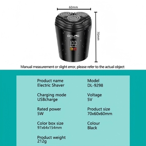 <span class=keywords><strong>Afeitadora</strong></span> profesional <span class=keywords><strong>DALING</strong></span> con tres cuchillas giratorias Cuerpo totalmente impermeable Pantalla digital incorporada - Product Image 6