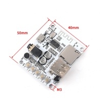 Module de réception audio Bluetooth sans fil pré-sortie avec décodage et lecture via carte USB TF