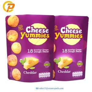 Scellé à la chaleur refermable design vif amandes arachide noix de cajou graines 100g 200g pochette d'emballage de fruits secs - Product Image 5
