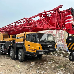 Grúa Montada en Camión Sany Usada de Alto Rendimiento de 90 Toneladas, Maquinaria de Elevación Estable para Proyectos de Construcción - Product Image 1