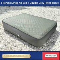 Matelas pneumatique surélevé, lit gonflable épais, idéal pour le camping en plein air et la maison, résistant à l'humidité