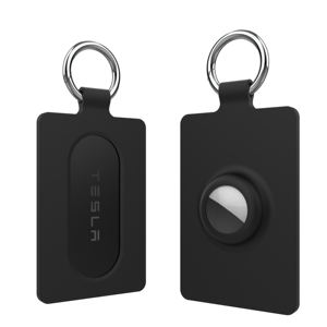 2 in 1 Silikon Karten halter Fall Entwickelt für Tesla Schlüssel karten AirTag Halter Abdeckung Silikon Airtag Karten etui - Product Image 5