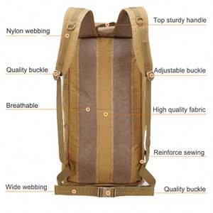 Sac à dos de voyage multifonctionnel pour hommes, camouflage, trekking, sac de voyage imperméable, vente en gros de mode, sports de plein air - Product Image 5