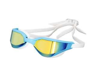 Lunettes de natation professionnelles adultes lunettes de course étanches à la buée hommes femmes Cool argent plaqué équipement de natation en gros - Product Image 1
