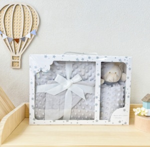 Manta <span class=keywords><strong>de</strong></span> Bebé Ultra Suave <span class=keywords><strong>de</strong></span> Minky con Puntos, Calidad Premium, Personalizada, Ideal para Bebés y Niños Pequeños, Comodidad Acogedora, <span class=keywords><strong>Regalos</strong></span> <span class=keywords><strong>Personalizados</strong></span> para Bebés - Product Image 3