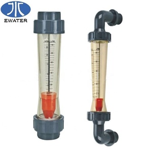 Meteran aliran <span class=keywords><strong>Float</strong></span> tabung plastik LZS 32, meteran aliran rotometer cair untuk perawatan air RO - Product Image 1