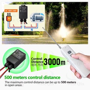 Rf <span class=keywords><strong>433Mhz</strong></span> 110V 220V 230V 240V 20A 30A không dây chuyển đổi ánh sáng tầm xa điều khiển từ xa 1000m 328ft không thấm nước chiếu sáng ngoài trời - Product Image 4