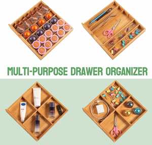 Organizador de Cápsulas de Café de Bambú de Alta Calidad, Organizador de Bolsitas de Té, Organizador de Café y Té con Cajón para Cocina - Product Image 5