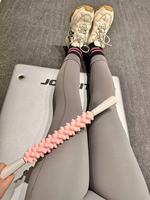 Rouleau de massage en mousse à picots pour Pilates et Yoga, 47 cm, unisexe, pour la relaxation musculaire des jambes, des mollets et des cuisses, libération des tissus profonds